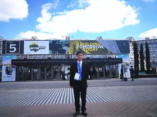 mais recente caso da empresa sobre Em abril de 2018 exposição francesa da maquinaria de construção