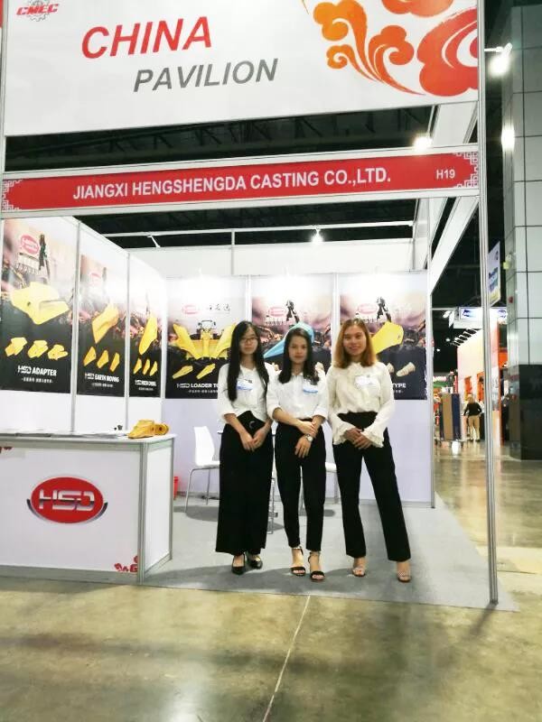 mais recente caso da empresa sobre Em setembro de 2018 exposição internacional da maquinaria de construção do ASEAN de Tailândia