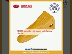 PC60RC escavadeira pedra balde dentes fábrica diretamente