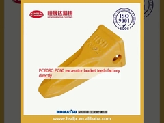 PC60RC PC60 fábrica de dentes de balde de escavadeira diretamente
