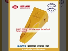 PC200 19570RC 19570 Fábrica de Dentes de Balde de Escavação diretamente