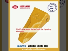 PC400-4 Dentes de balde de escavadeira para exportação por grosso