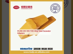 PC200 205 939 7120 Adaptadores para escavadeiras de aço ligado