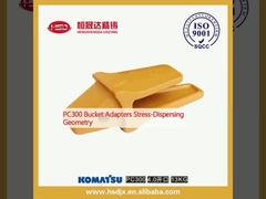 PC300 Adaptadores de balde Geometria de dispersão de tensão