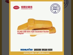 PC400 208-939-3120 Adaptador de balde de escavadeira