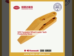 N012 Excavadora Roda Carregador Dentes Aumento da produtividade