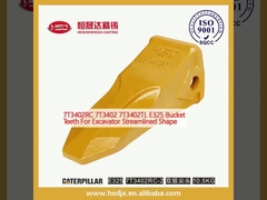 7T3402RC 7T3402 7T3402TL E325 Dentes de balde para escavadeiras