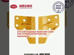 E312 E305 Cortador de lado de balde de escavadeira Fácil de instalar e remover Fácil manutenção