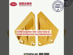 E200B Cortador de lado de escavadeira fácil de instalar e remover fácil manutenção