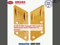 PC100 PC200 Excavadora Corte lateral b Dispersão de tensão bidirecional Para Komatsu