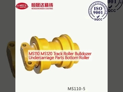 MS110 MS120 Buldeador de rolamento de trilho Partes do trem de pouso Rolante de fundo
