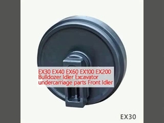 EX30 EX40 EX60 EX100 EX200 Bulldozer Idler Excavadora peças do trem de pouso Idler frontal