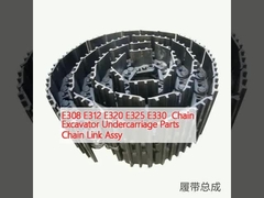 E308 E312 E320 E325 E330 Excavadora de cadeia Peças do trem de pouso Link de cadeia Assy