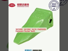 SK230RC SK210RC SK210 YN69S00IL Dentes de balde de escavadeira