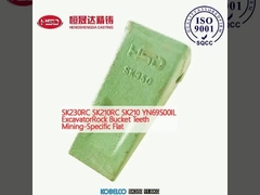 SK230RC SK210RC SK210 YN69S00IL ExcavadoraRock Bucket Teeth Mining-Specific Flat
