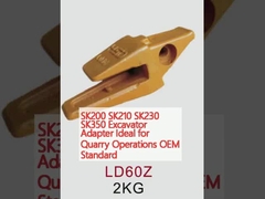 SK200 SK210 SK230 SK350 Adaptador de escavadeira Ideal para operações de pedreira Padrão OEM