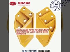 XD210 XD200 XD150 XD60 HYUNDAI Excavadora de corte lateral de lâmina dupla reforçada