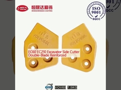 EC60 EC210 Cortador lateral de escavadeira de lâmina dupla reforçado