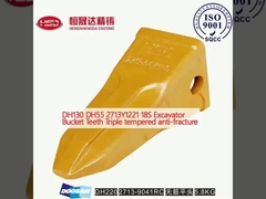 DH130 DH55 2713Y1221 18S Dentes de balde de escavadeira Tripla anti-fractura temperada