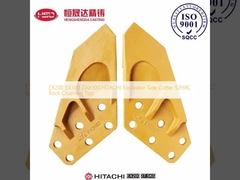 EX200 EX300 ZAX300 HITACHI Excavadora de corte lateral 52HRC Dicas de esmagamento de rocha