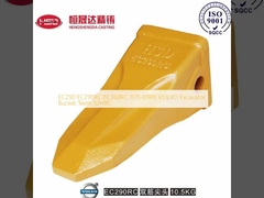 EC290 EC290RC EC360RC 1171-01910 VOLVO Excavadora Dentes de balde 52HRC