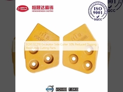 EC60 EC210 Cortador lateral de escavadeira 30% reduzida resistência à escavação Peças de corte