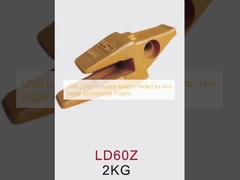 Adaptador de escavadeira LD60 LD100 Perfeito para projetos de movimentação de terra de mini escavadeiras