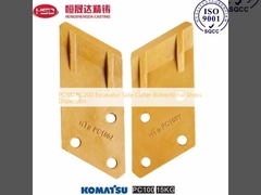 PC100 PC200 Cortador lateral de escavadeira Dispersão de tensão bidirecional