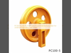PC100 PC200 PC300 PC400 PC50 PC60 Komatsu Idler para peças de carroço