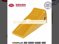 E345 1U3552 1U3552RC 1U3552TL Balde de escavadeira Dentes planos para amarelo