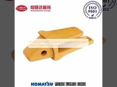 PC300 207-939-7120 Adaptadores de balde Geometria de dispersão de tensão de aço de liga