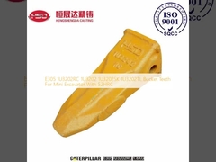 E305 1U3202RC 1U3202 1U3202SK 1U3202TL Dentes de balde para mini escavadeiras com 52HRC