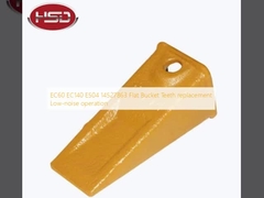 EC60 EC140 E504 14527863 Dentes de balde plano Substituição Operação de baixo ruído