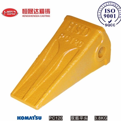 PC120 Premium Dentes de balde planos duráveis para escavadeira Serviço online 24 horas