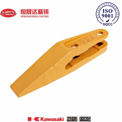 N012 Kawasaki Excavador Carregador de rodas Dentes Aço ligado resistente a rachaduras