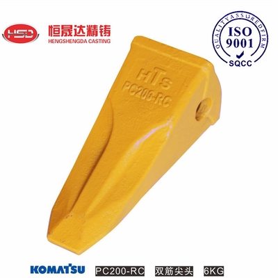 PC200 19570RC 19570 19570SK 19570TL Excavadora Dentes de balde duráveis para Komatsu