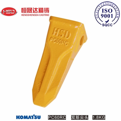 PC60RC PC60 PC60TL Dentes do balde da escavadeira Aço ligado de alta qualidade