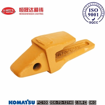 PC120 PC100 PC60 escavadeira Adaptador peças sobressalentes de máquinas de mineração amarelo