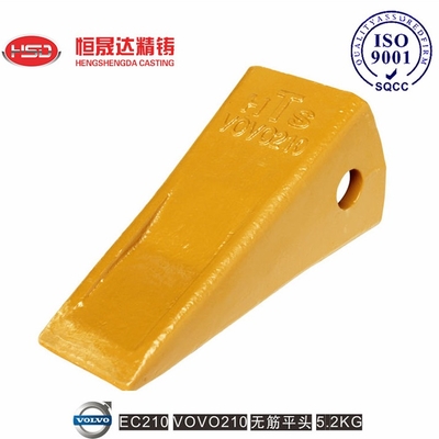 EC210 EC210RC 14530544 VOLVO Dentes de balde plano
