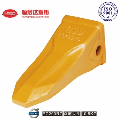 EC290 EC290RC EC360RC 1171-01910 VOLVO Excavadora Dentes de balde 52HRC